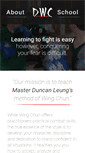 Mobile Screenshot of denverwingchun.com